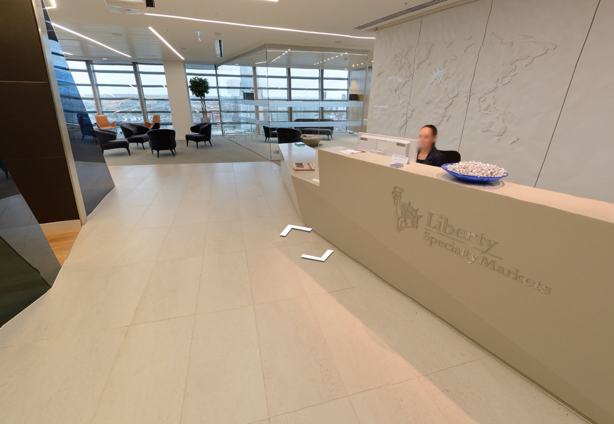 Tour round our iconic Head Office Liberty Specialty Markets