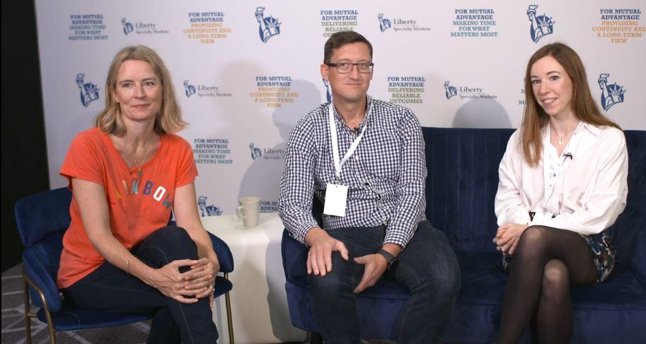 Employees seated together