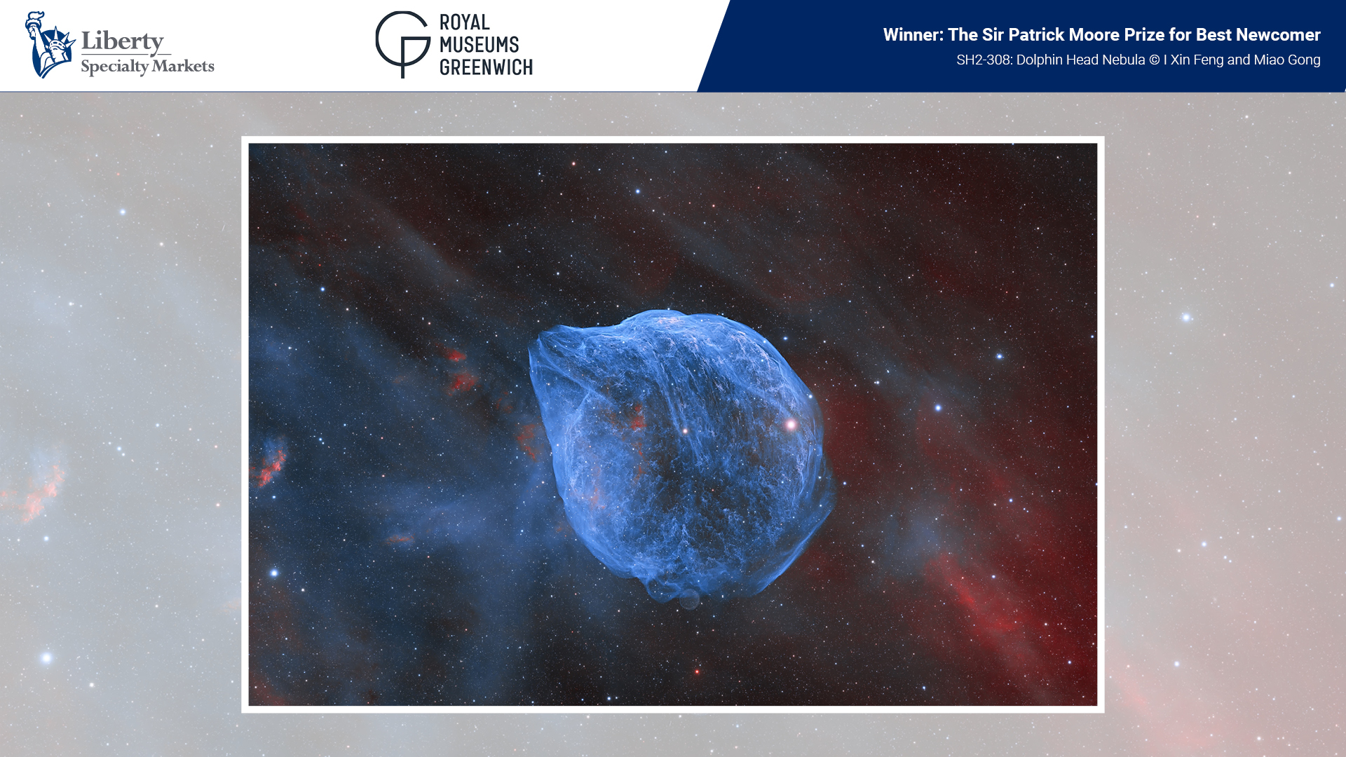 APY Winner: The Sir Patrick Moore Prize for best newcomer