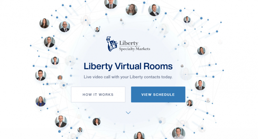 Liberty virtual room screenshot