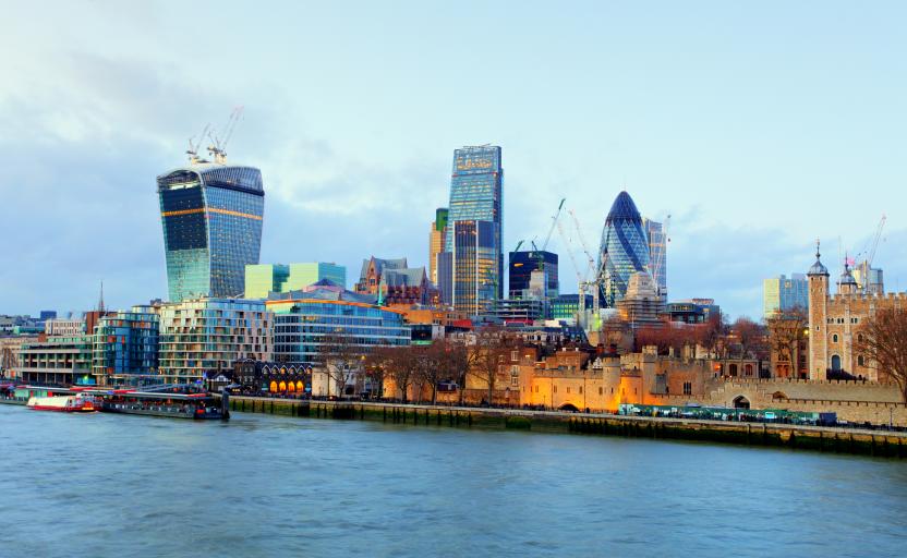 Skyline of London