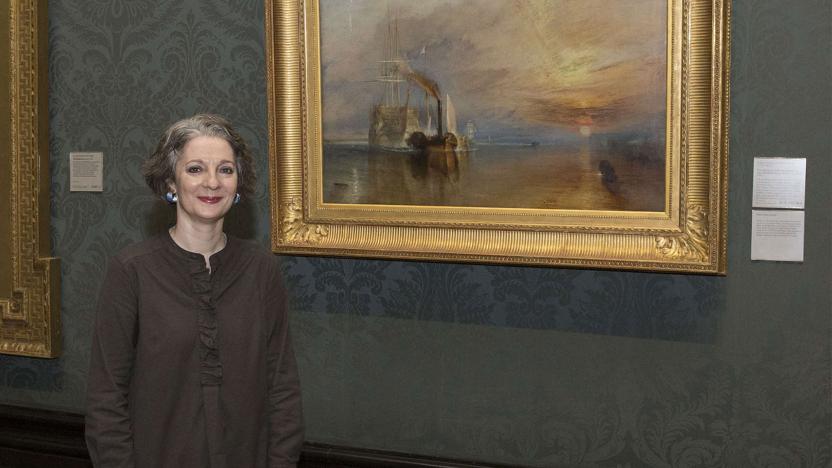 Christina at the National Gallery