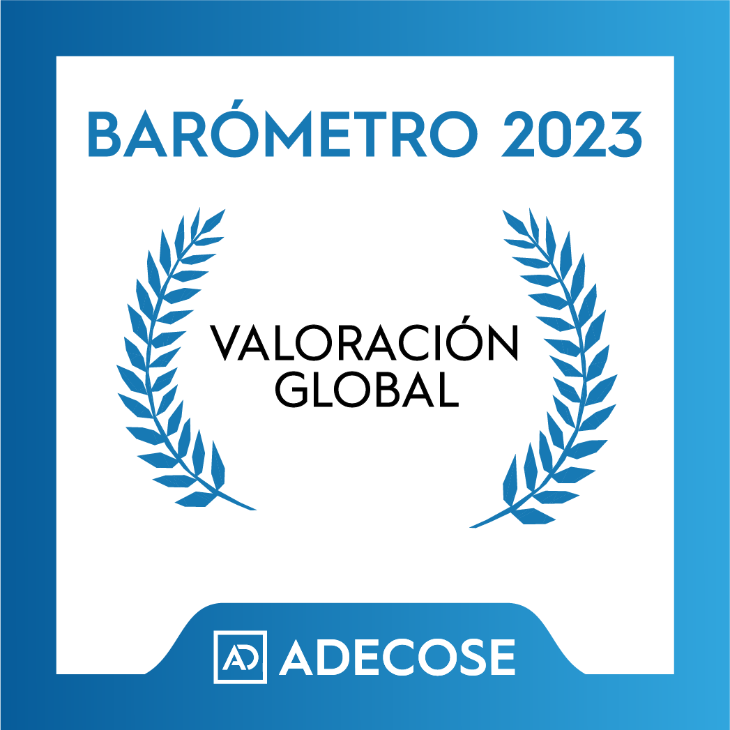 Sellos Barometro ADECOSE 2023 Fondo Blanco Valoracion Global
