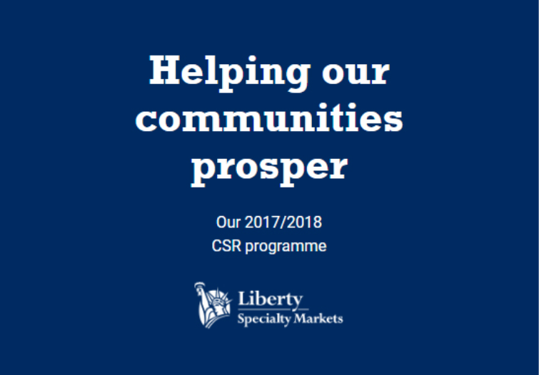 corporate social responsibility csr at liberty specialty what is social responsibility